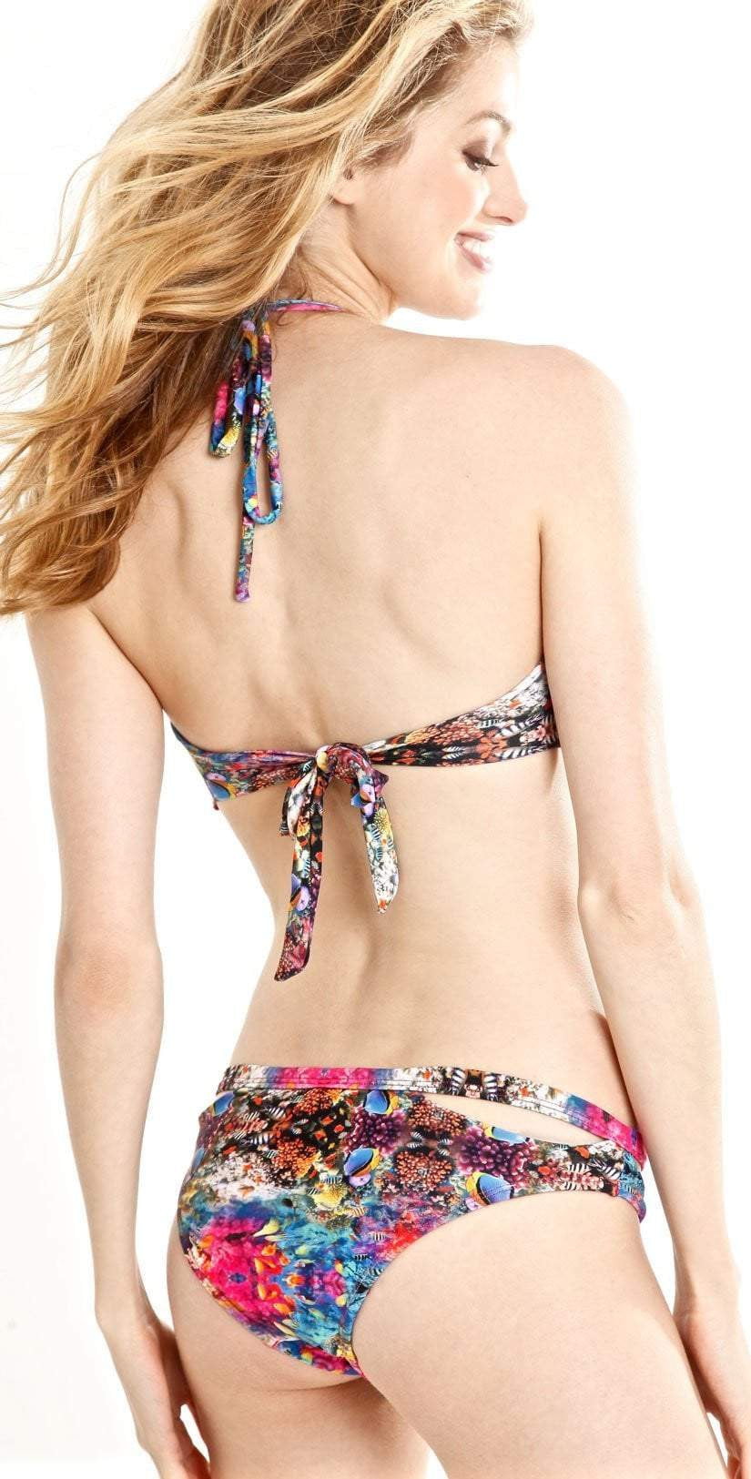  Peixoto Tamarin Bikini Top In Coral Reef 11507-P36