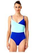  Anne Cole Live In Color Wrap Front One Piece Swimsuit