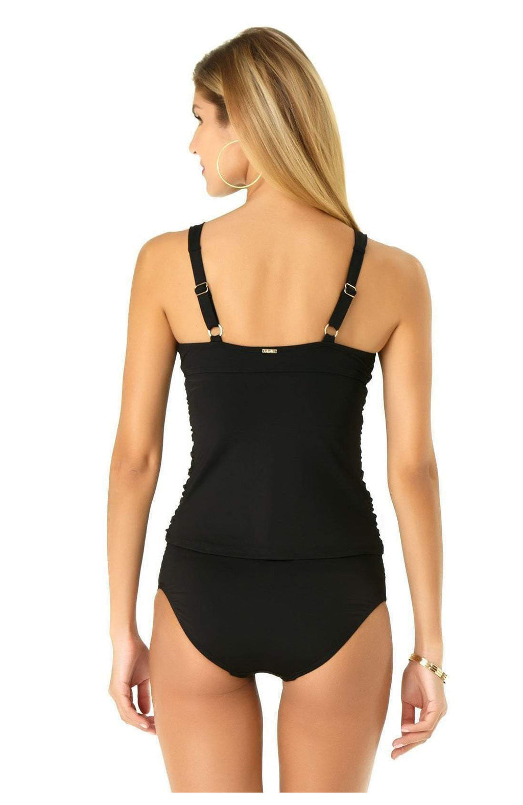  Anne Cole Live In Color Super High Waist Bikini Bottom
