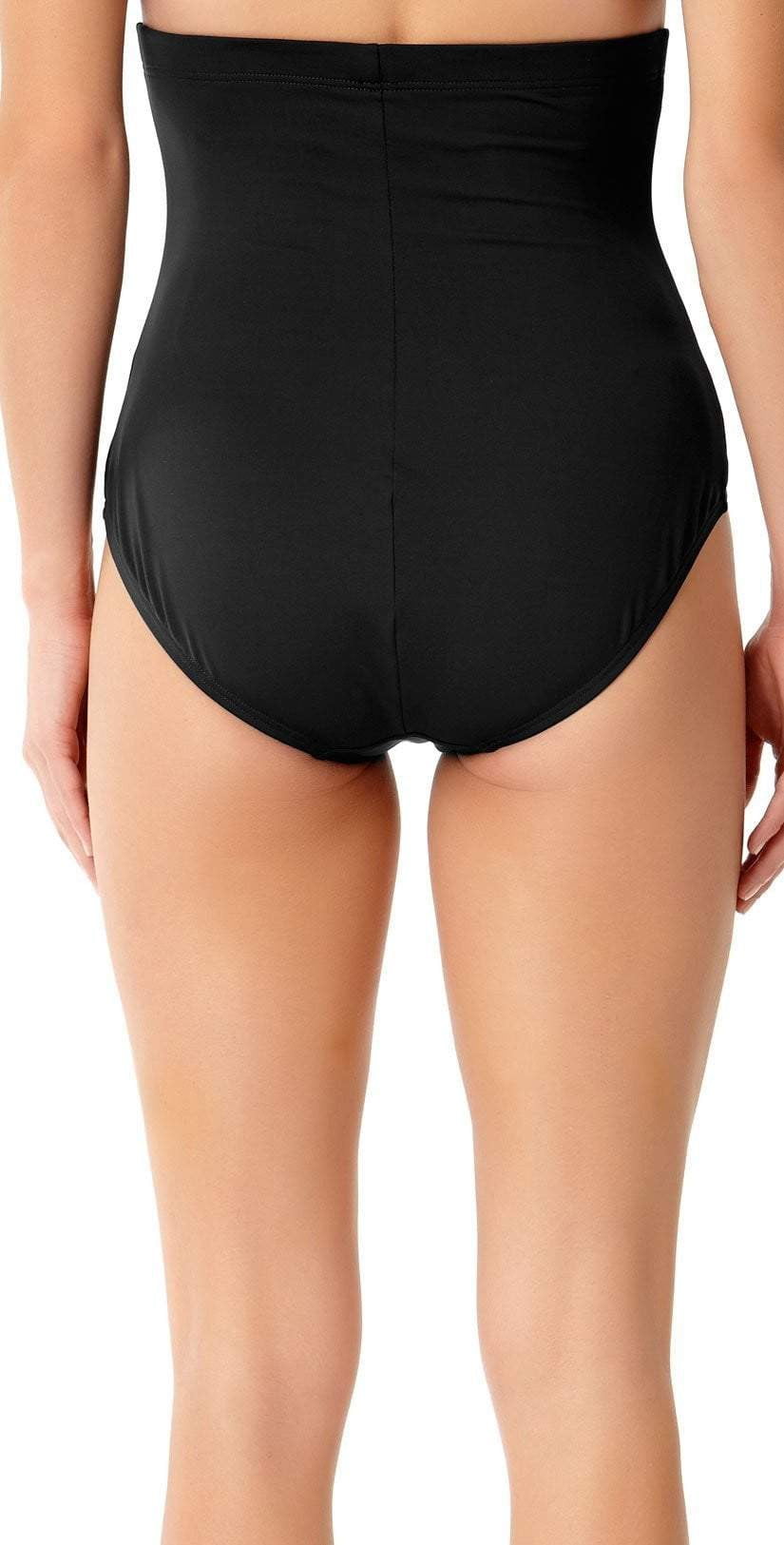  Anne Cole Live In Color Super High Waist Bikini Bottom