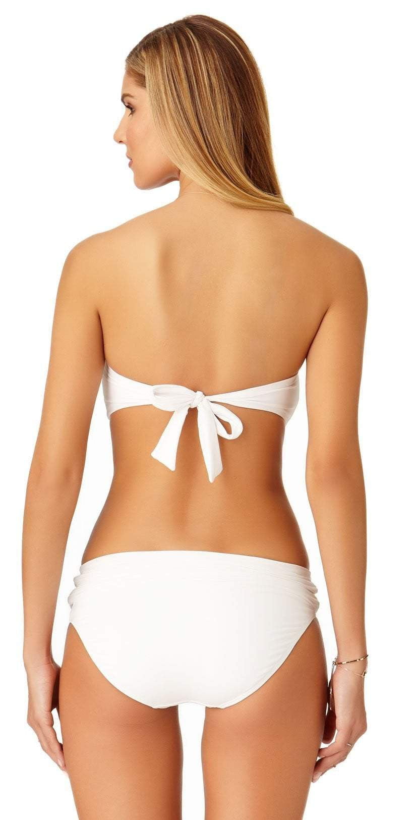  Anne Cole Live In Color Twist Bandeau Bikini Top