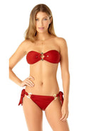  Anne Cole Studio Oh My Goddess Bandeau Bikini Top