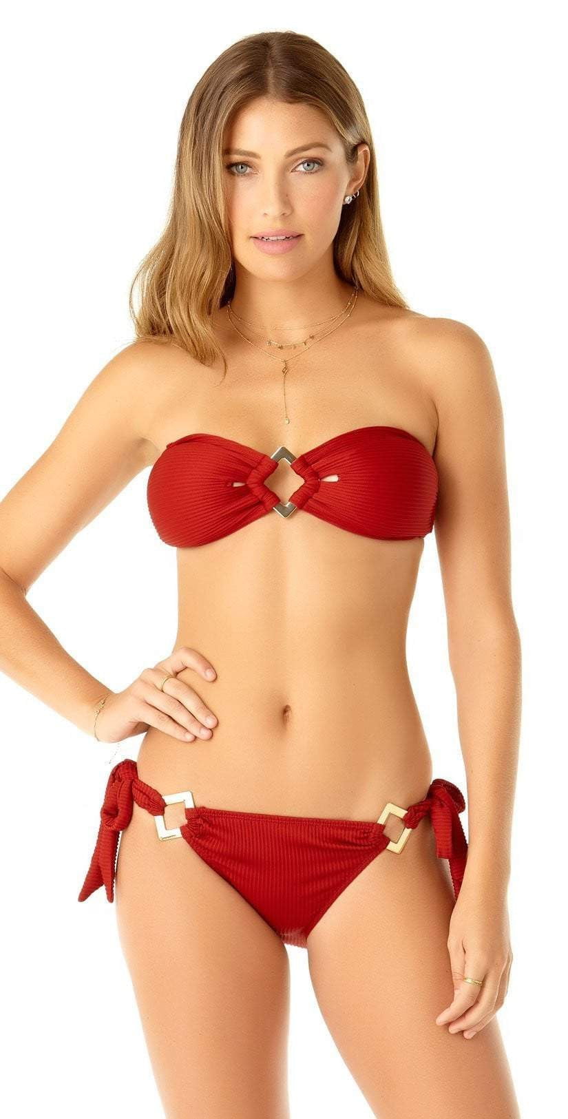  Anne Cole Studio Tie Side Bikini Bottom
