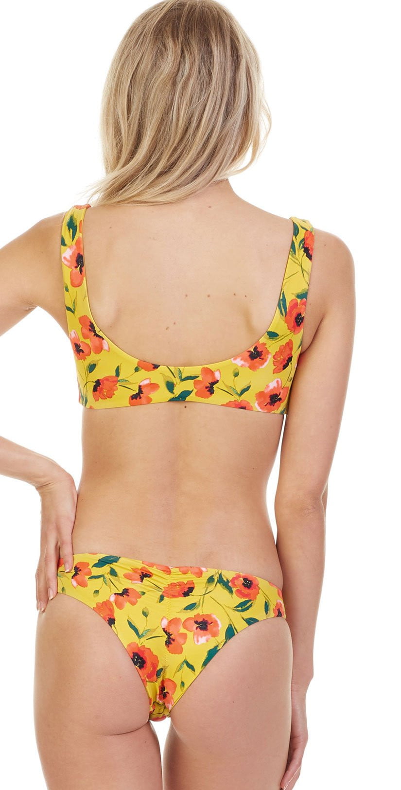  Tori Praver Mimi Bikini Bottom In French Poppy