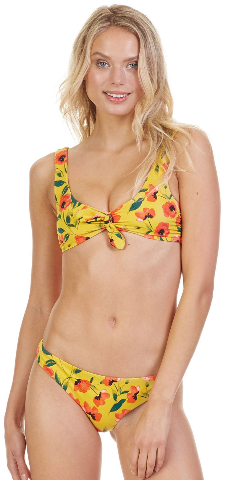  Tori Praver Mimi Bikini Bottom In French Poppy