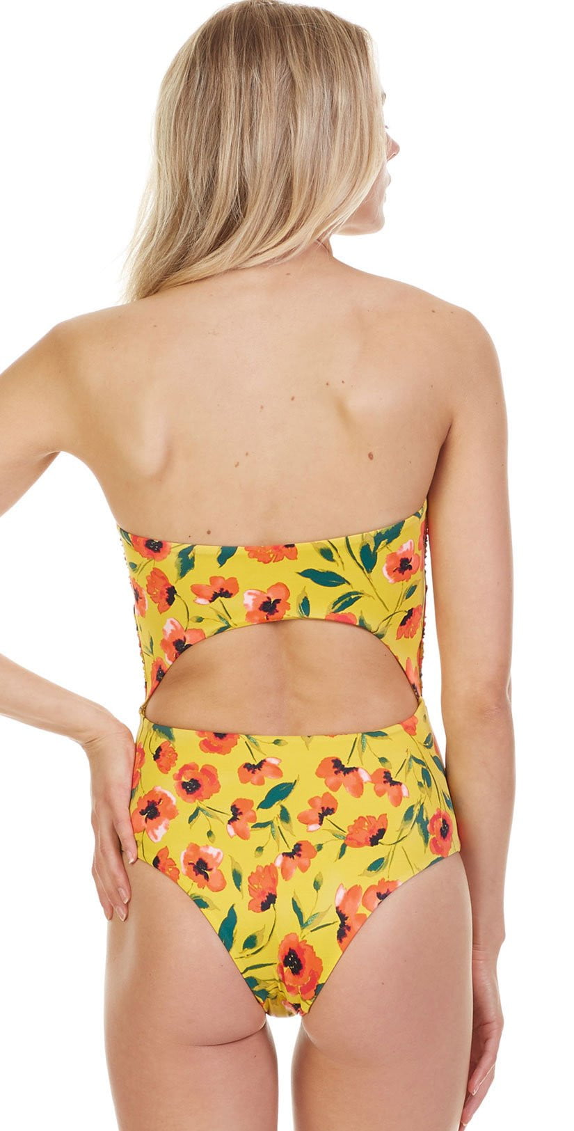  Tori Praver Roux One Piece Swimsuit In French Poppy
