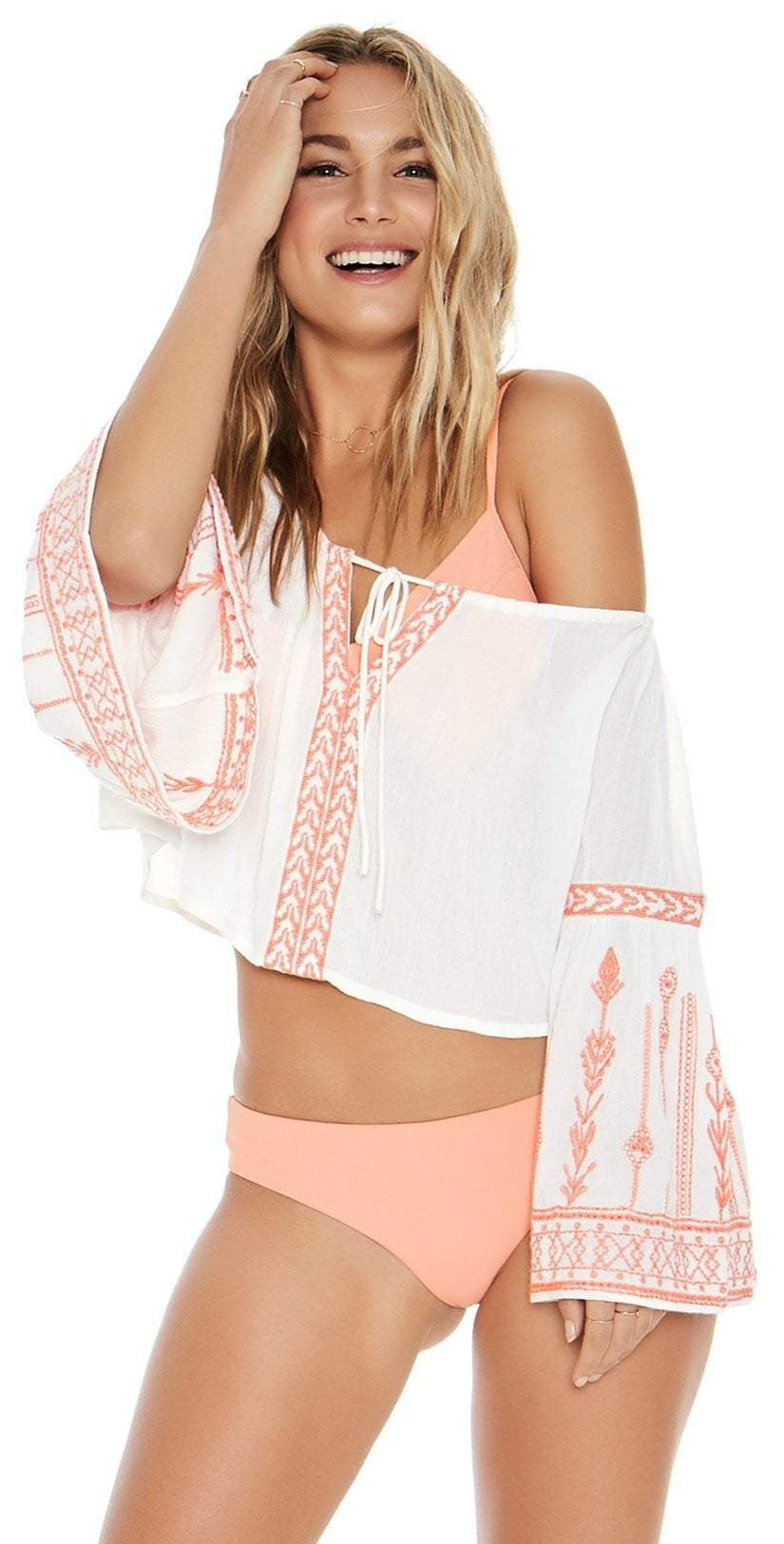  L Space Crawford Top In Ivory CAWTP18-IVO