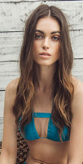 Boamar Wasabi Strapless Top In Blue ST0036-BLU