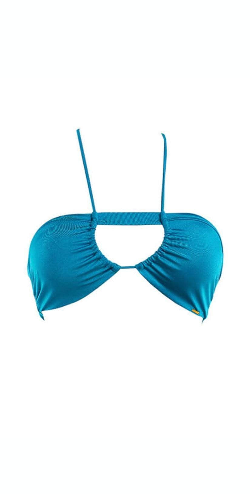  Boamar Wasabi Strapless Top In Blue ST0036-BLU