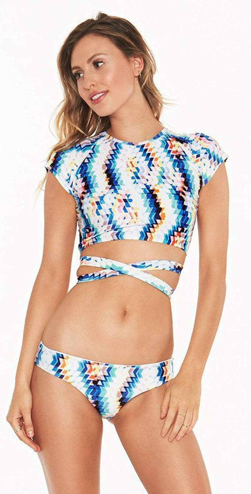  L Space Bowie Wrap Top DDBWR17-MUL