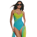  Roidal Brasil Arian Swimsuit In Blue/Green Ombre