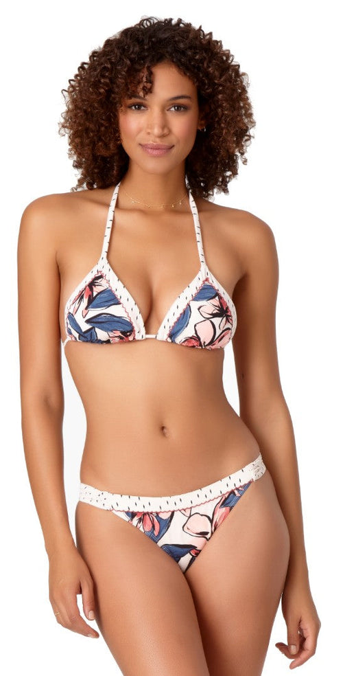 Anne Cole Studio Bondi Floral Tab Side Bikini Bottom