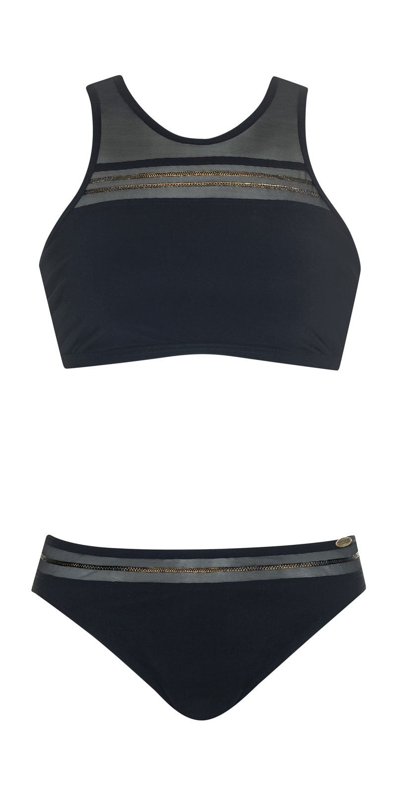  Sunflair Mastectomy Precious Dark Bikini Set