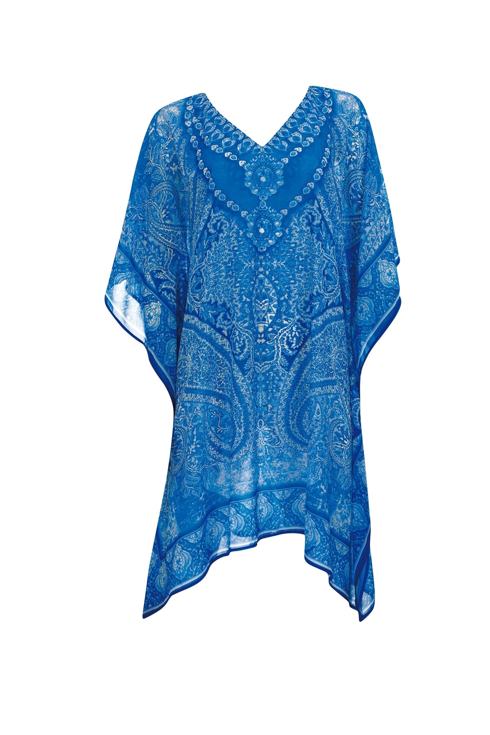  Sunflair Blue Ponco