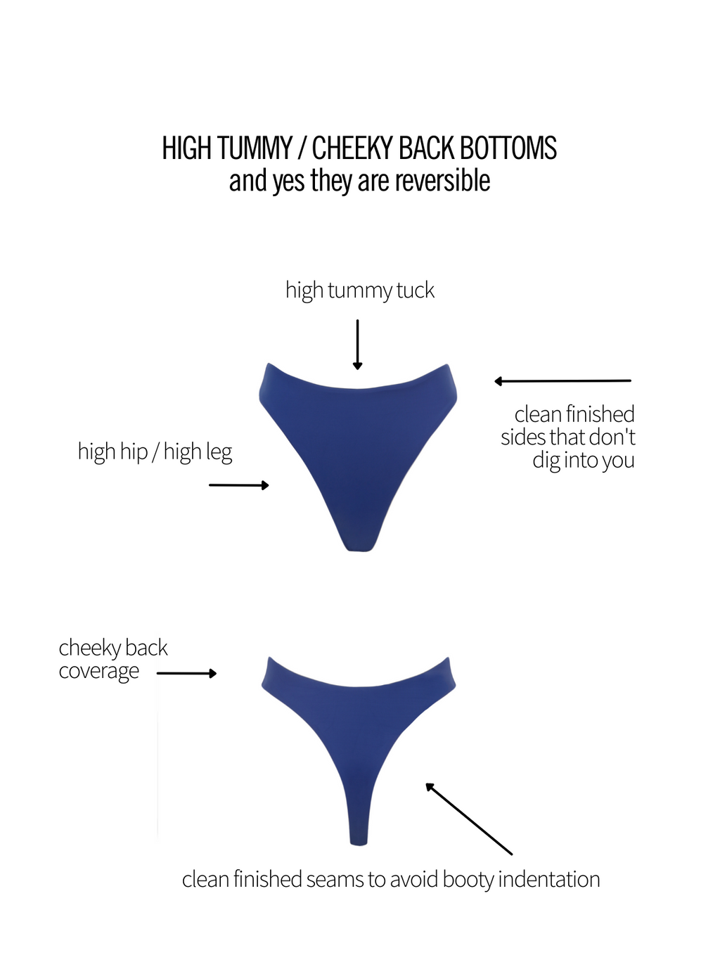  CARAIVA HI WAIST + LEG BOTTOM