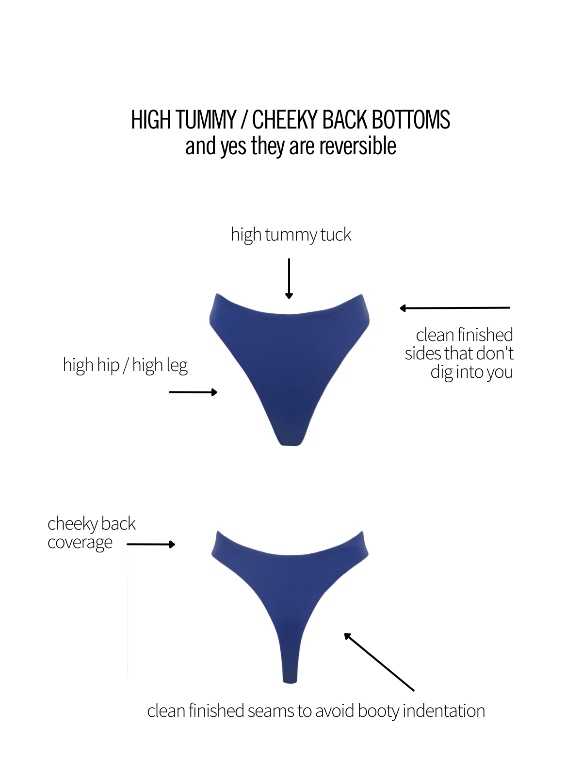  CARAIVA HI WAIST + LEG BOTTOM