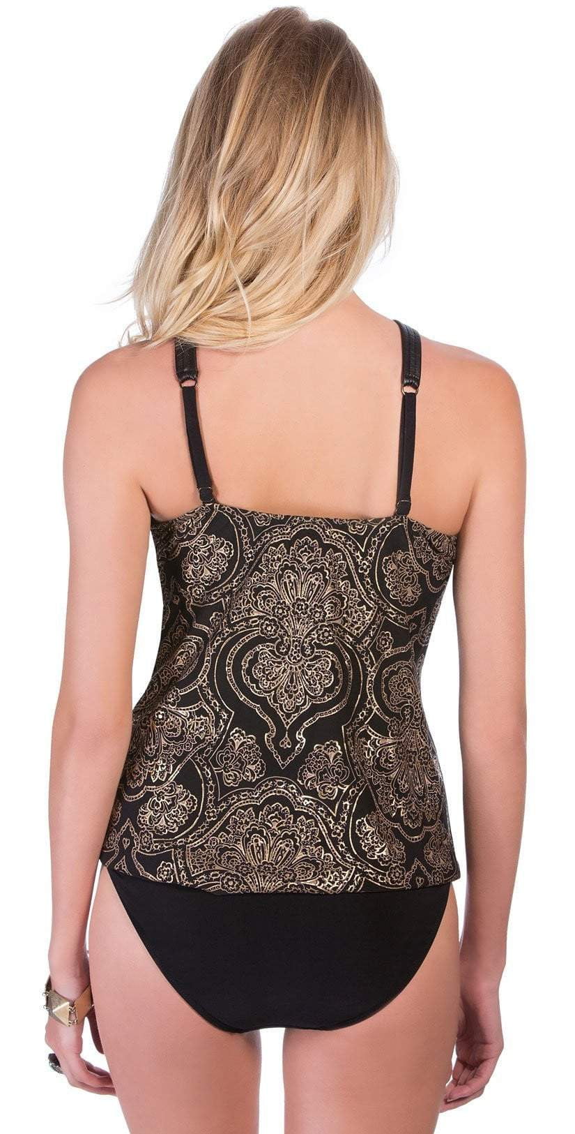  Magicsuit Shirred Jersey Bottom In Black 367659-BLK