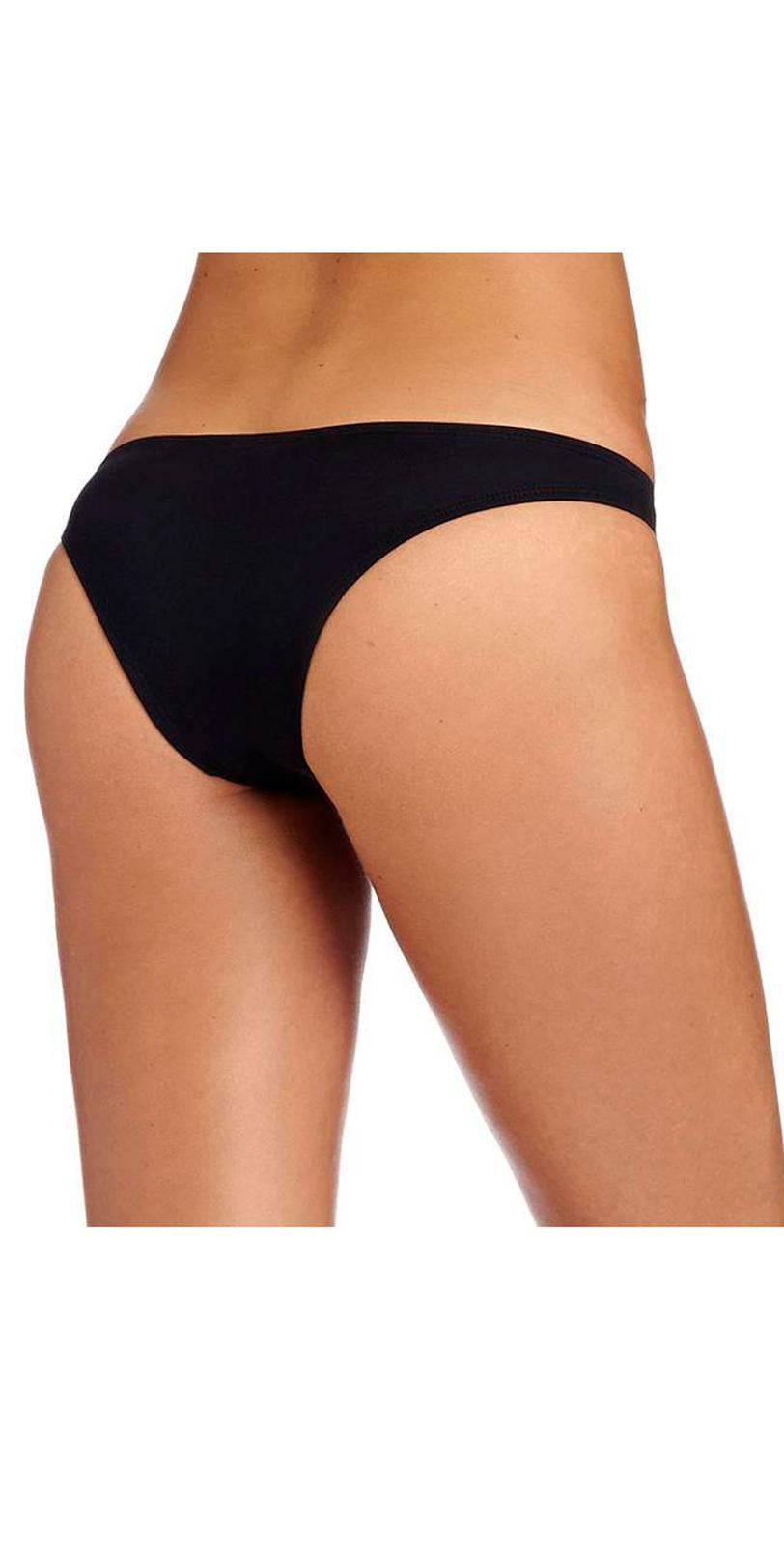  Vitamin A EcoLux Neutra Hipster Bikini Bottom In Black