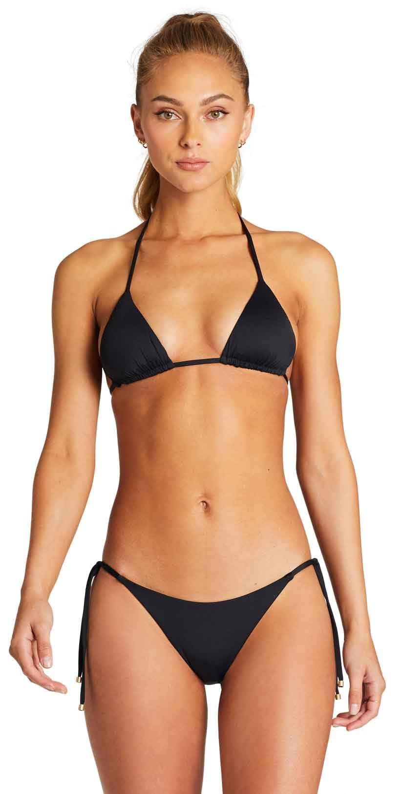  Vitamin A EcoLux Gia Reversible Triangle Top In Black
