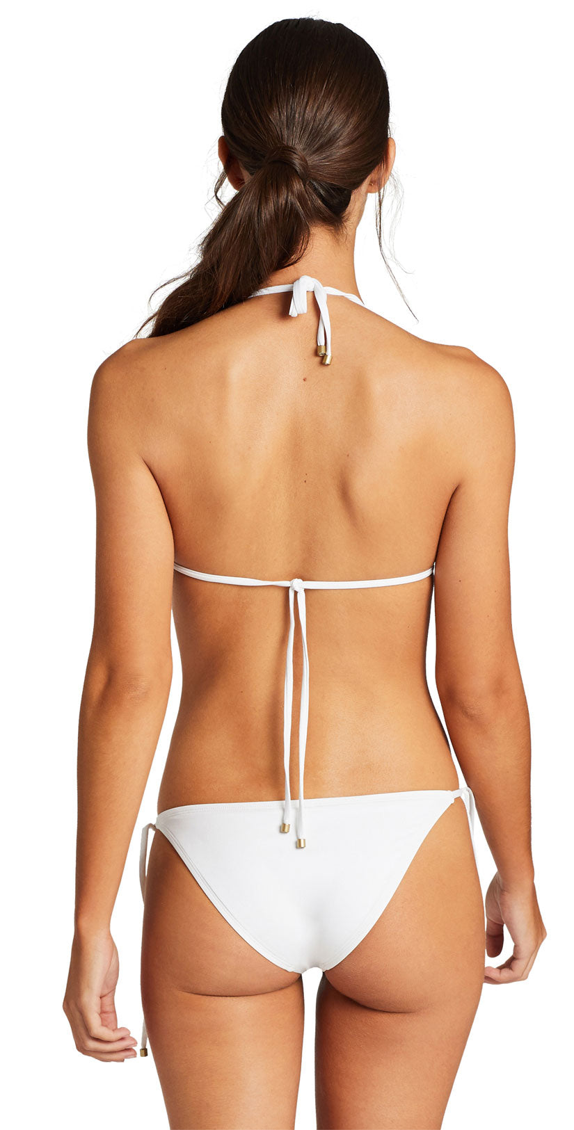  Vitamin A Elle EcoLux Tie Side Bottom In White
