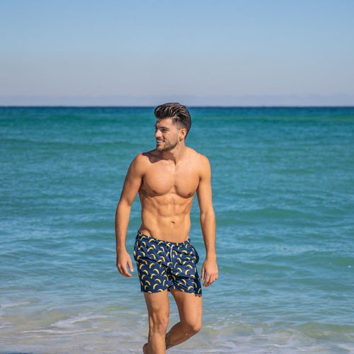  Bermies Mens Swim Trunk In Banana 2.0
