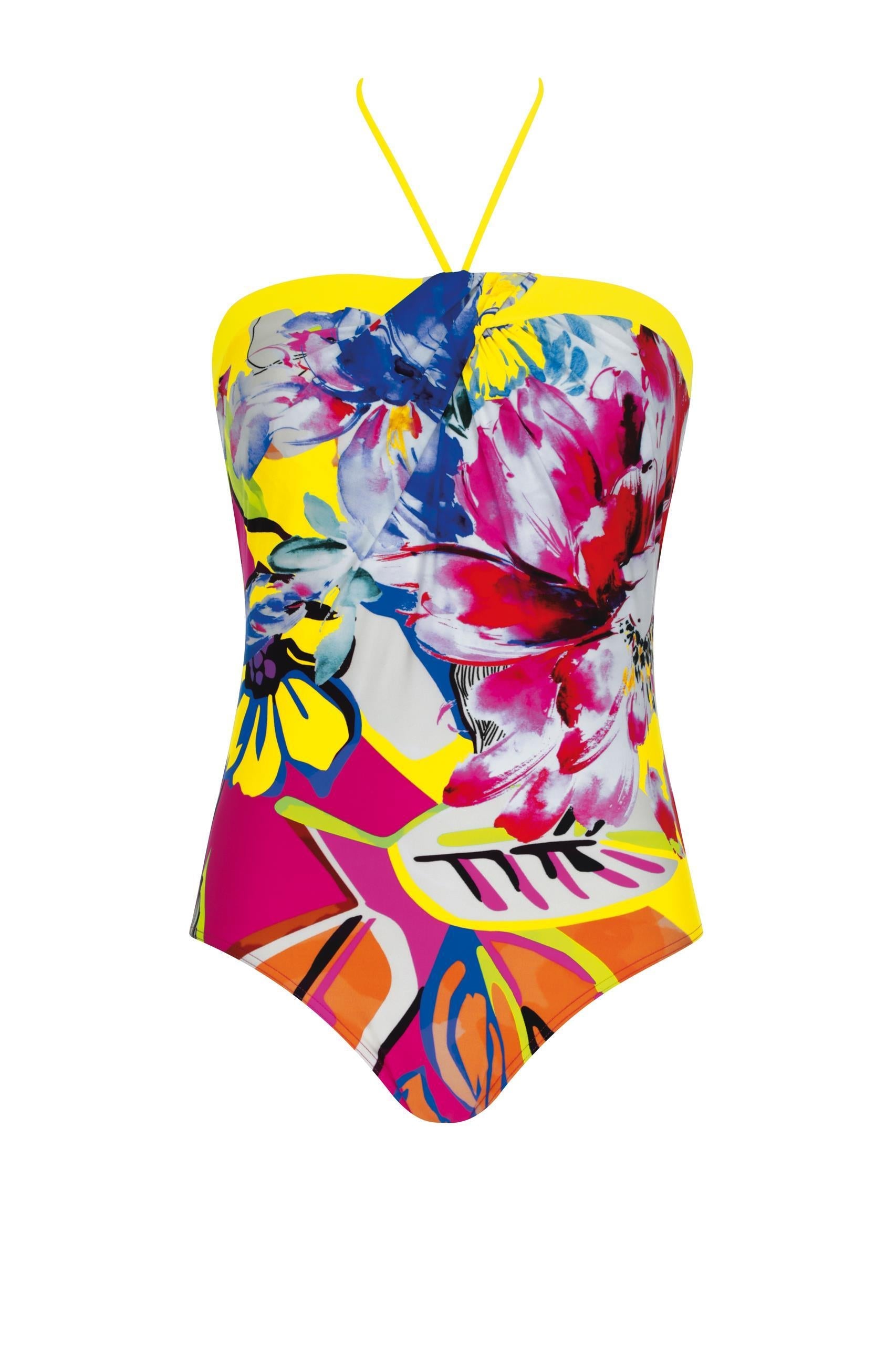  Sunflair Pink Floral One Piece Swimsuits