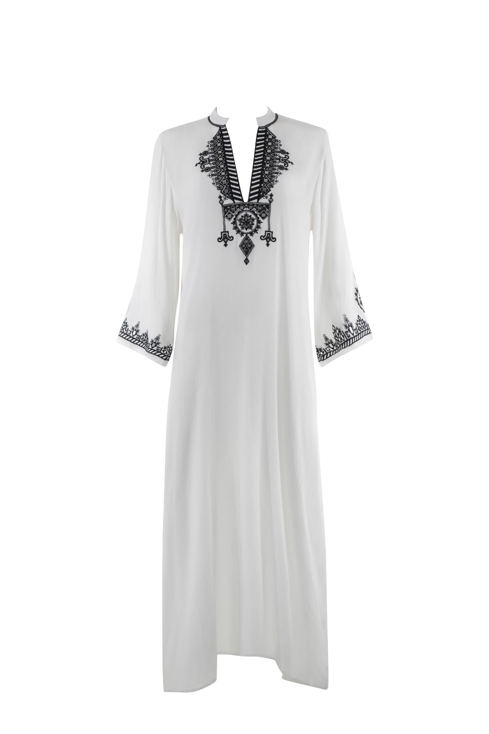  Sunflair White Long Dress