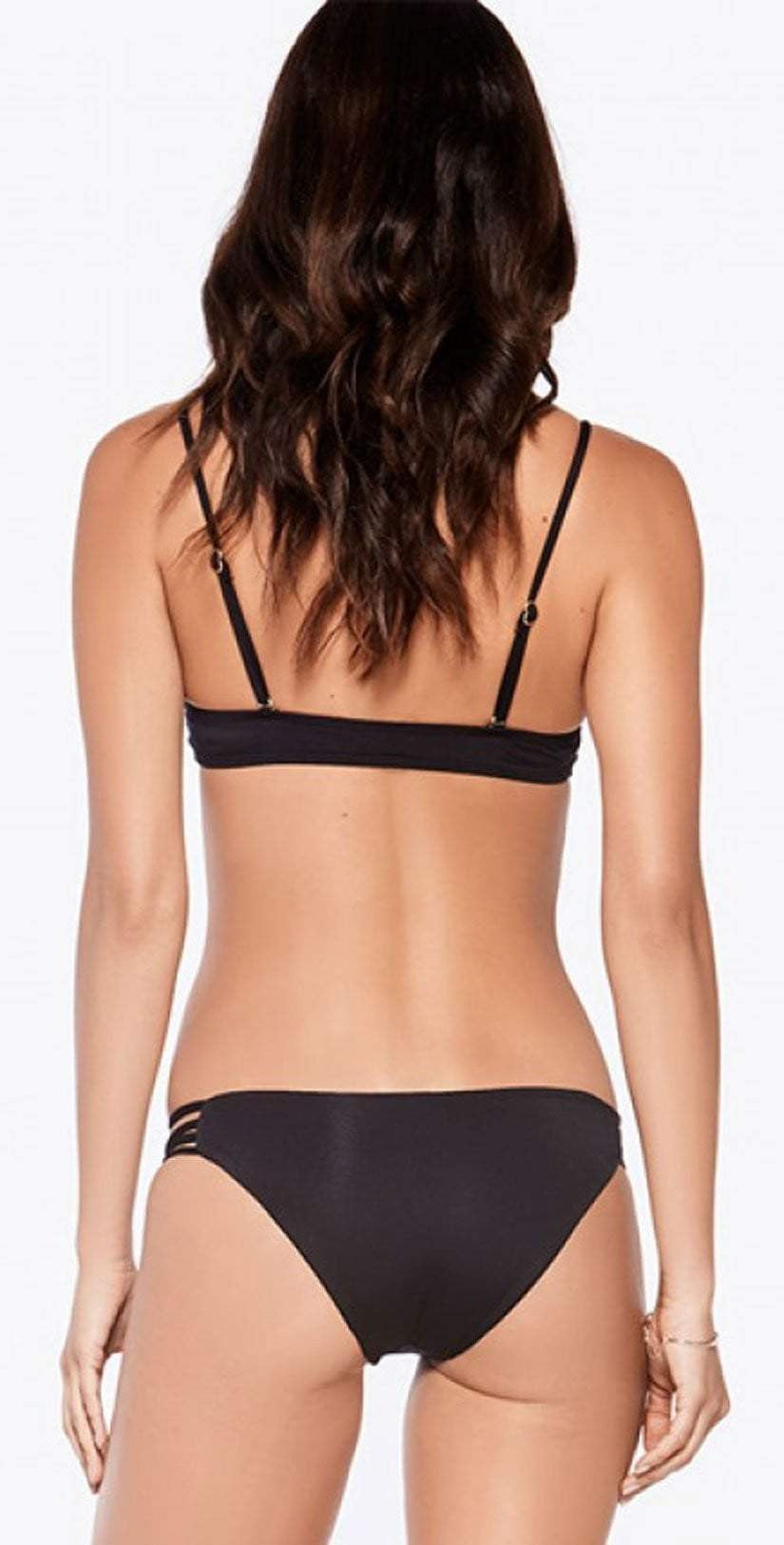  L*Space Low Down Bikini Bottom In Black