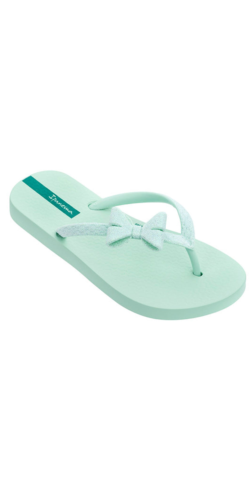  IPanema Glitter Bow Kids Flip Flops