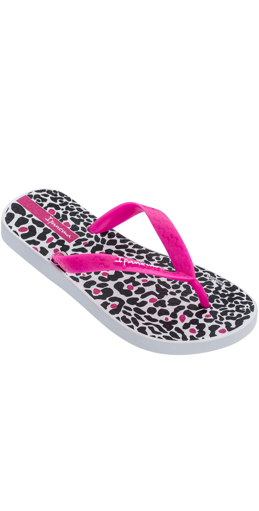  Ipanema Tropics Kid Flip Flop In White/Pink/Black