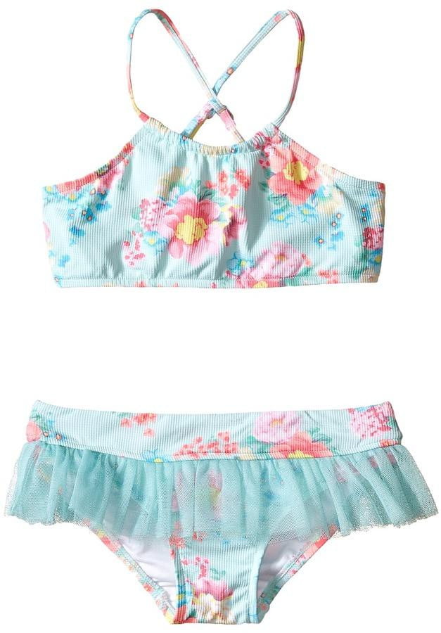  Seafolly Spring Bloom Little Girl's Tankini 26111T