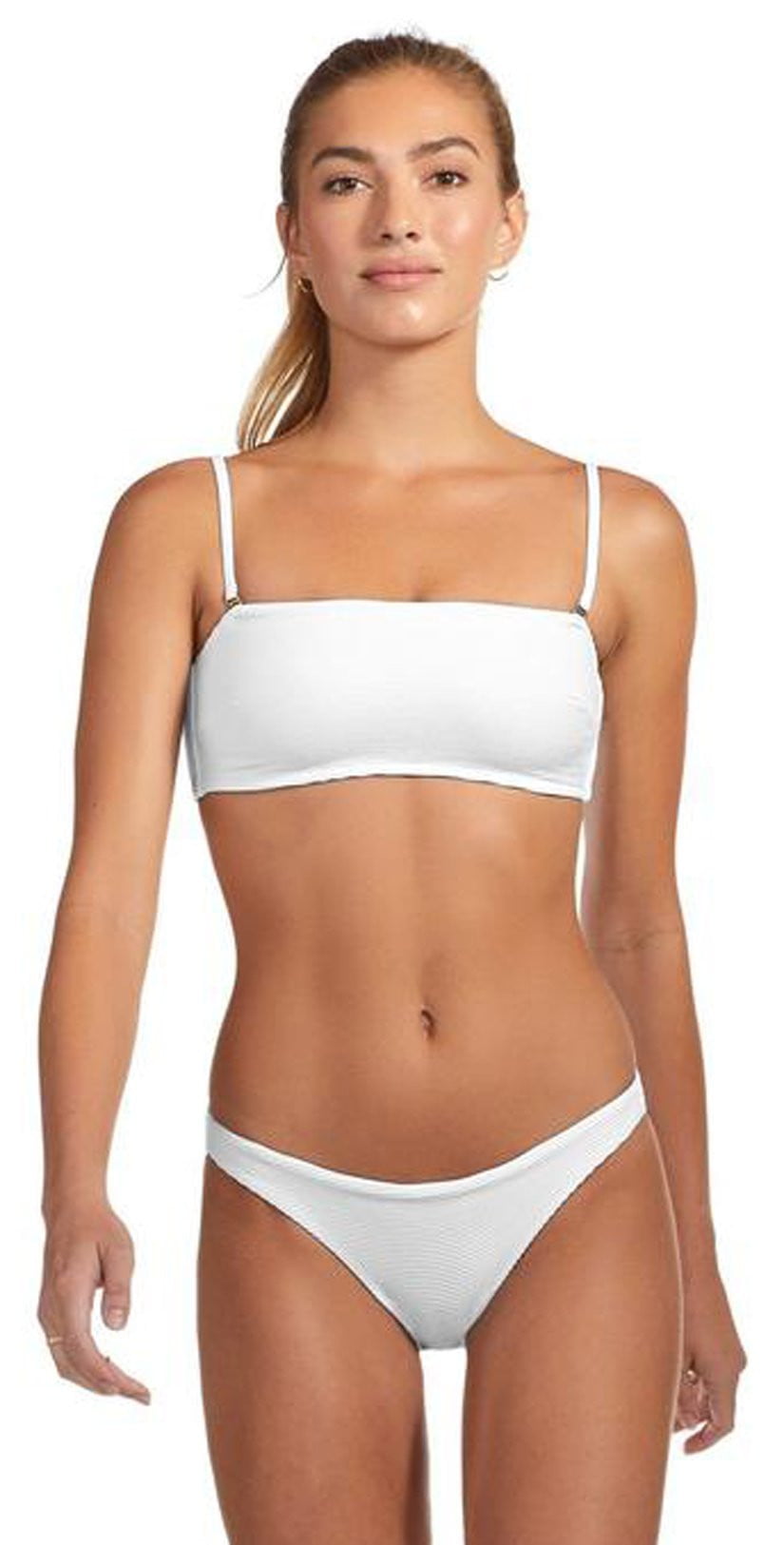  Vitamin A BioRib Luciana Full Coverage Bottom In White