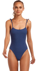  Vitamin A Valentina One Piece Swimsuit In Rumba Dots