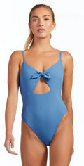  Vitamin A EcoRib Alma One Piece Swimsuit In Mediterranean Blue