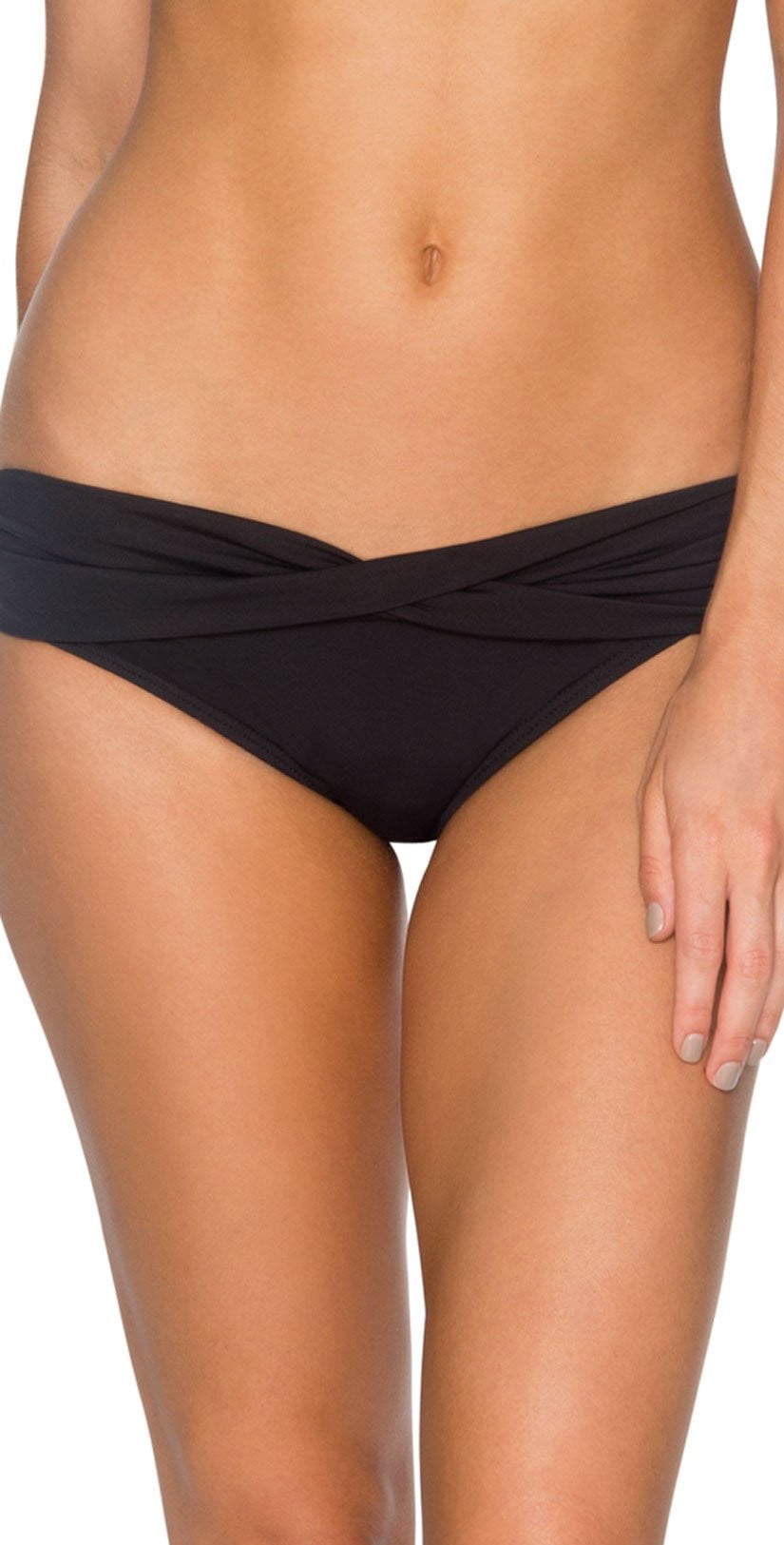  Sunsets Twist And Shout Bottom In Black 14B-BLCK
