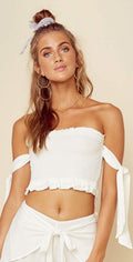  Blue Life Ivory Tasha Tube Top T137-0006-IVY
