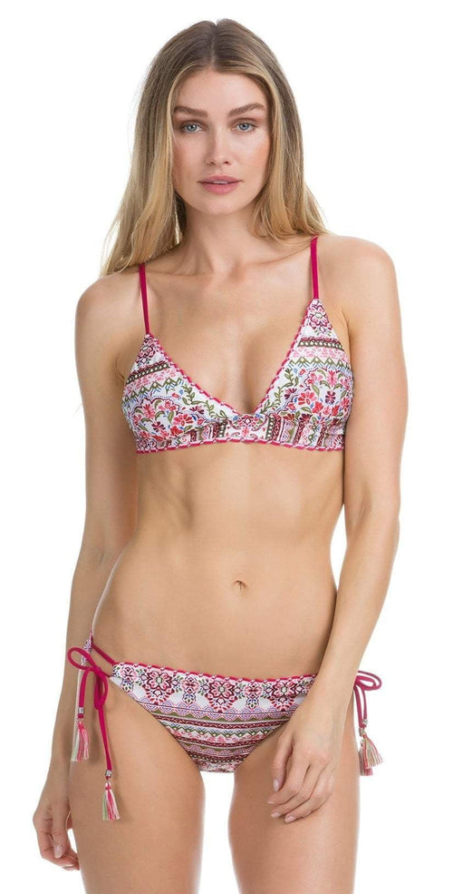  Becca Granada Halter Bikini Top 203187-MUL