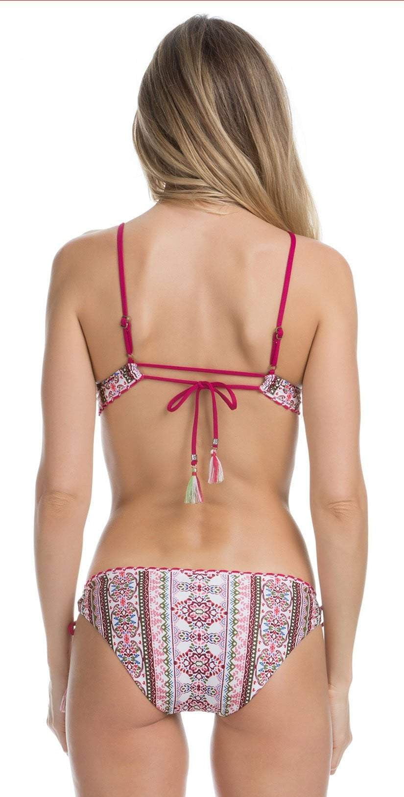  Becca Granada Halter Bikini Top 203187-MUL