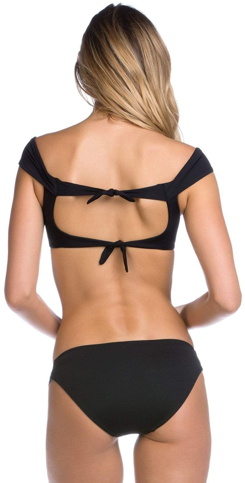  Becca Color Play American Fit Shirred Bikini Bottom
