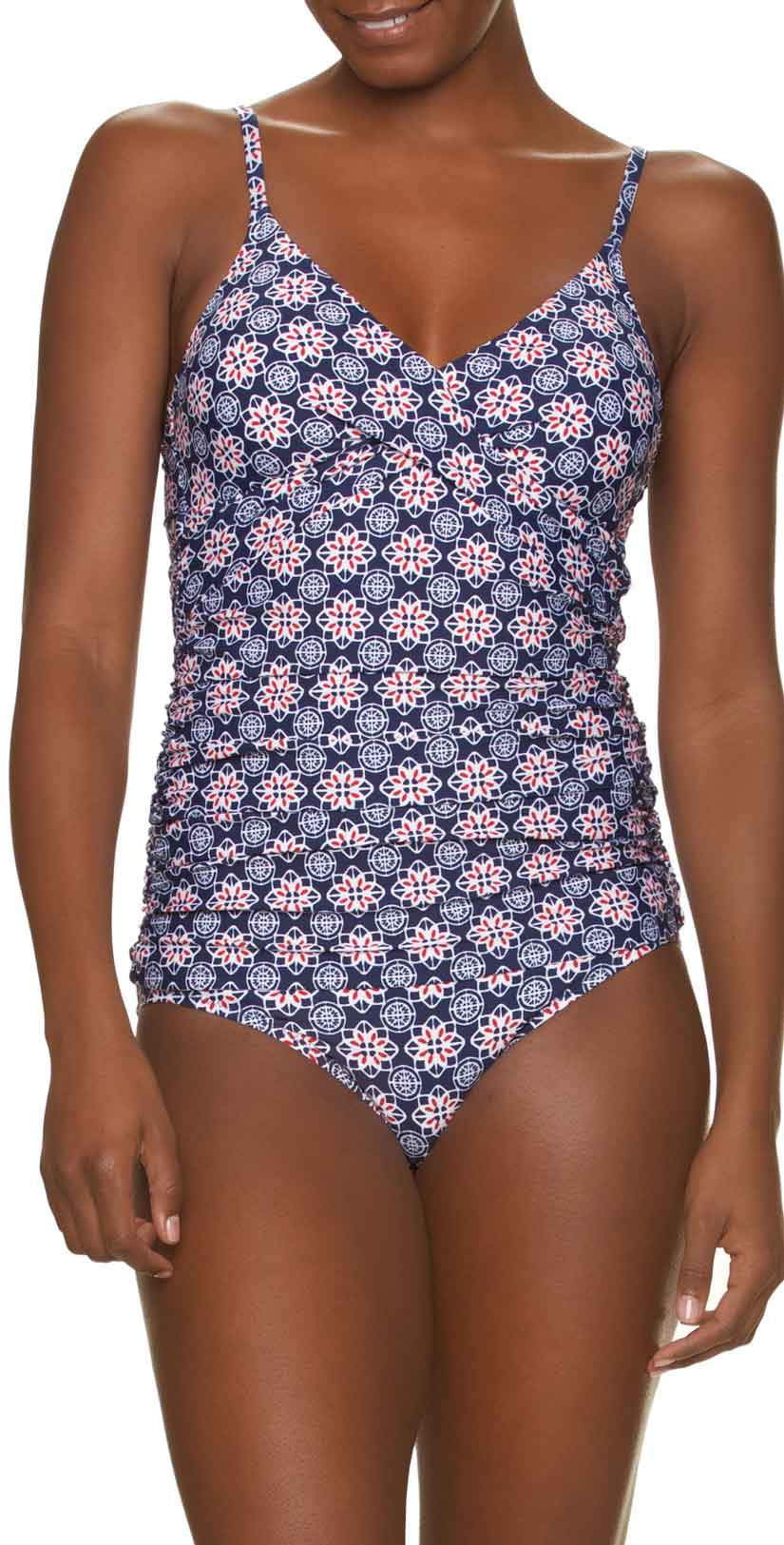  Helen Jon Classic Hipster Bikini Bottom In Compass Geo