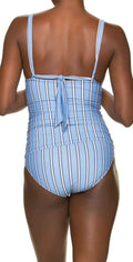  Draper James For Helen Jon Classic Hipster Bikini Bottom In Bold Stripe