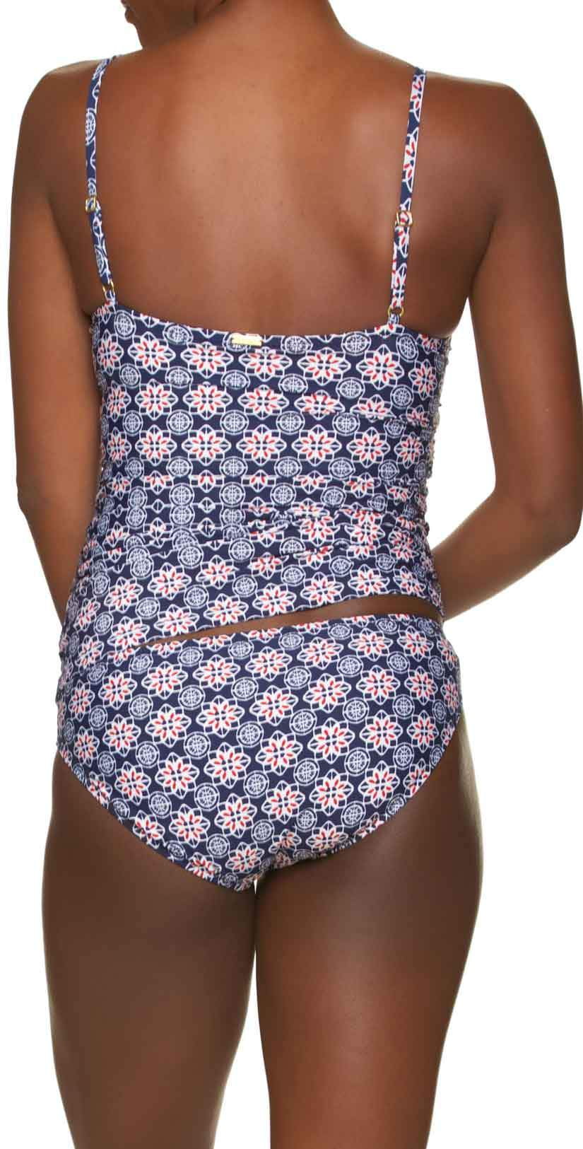  Helen Jon Classic Hipster Bikini Bottom In Compass Geo