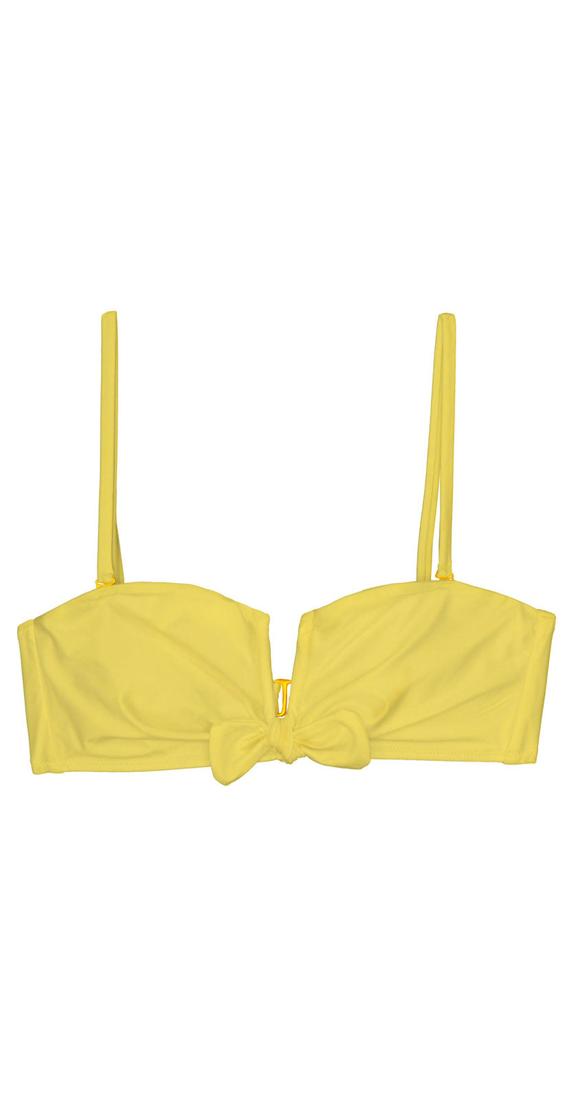  Sidway Beverly Bandeau Top In Daffodil