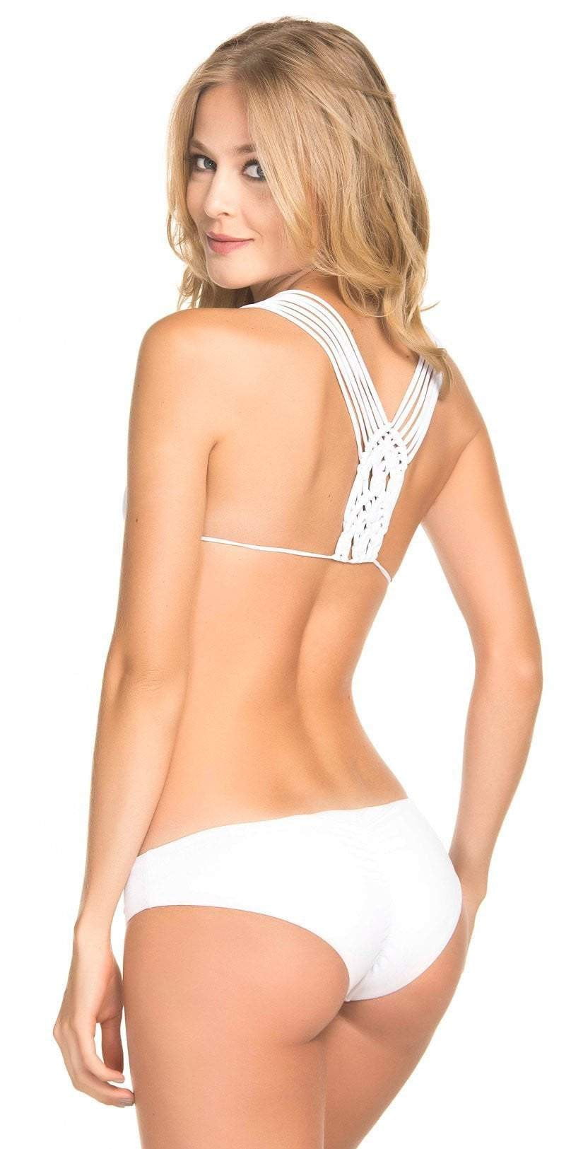  Dulzamara Fresh Bikini Set In White