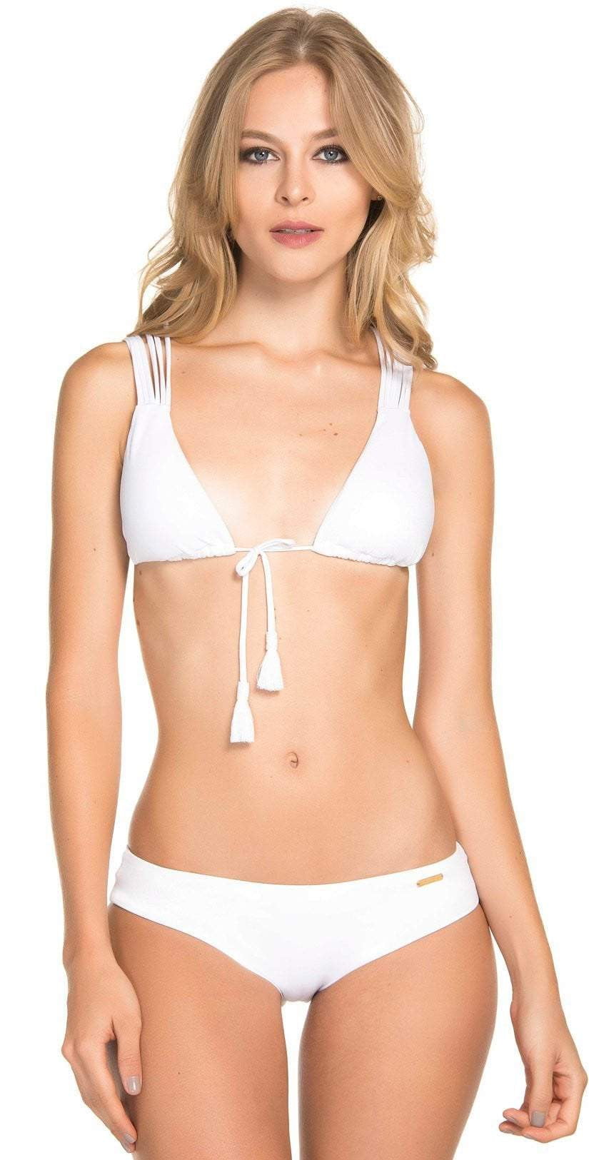  Dulzamara Fresh Bikini Set In White