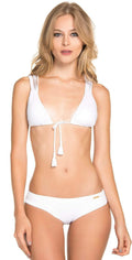  Dulzamara Fresh Bikini Set In White