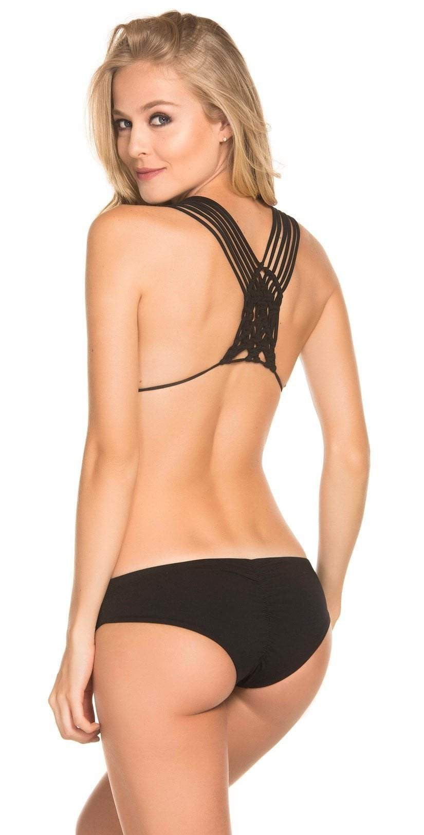  Dulzamara Pacific Bikini Set In Black