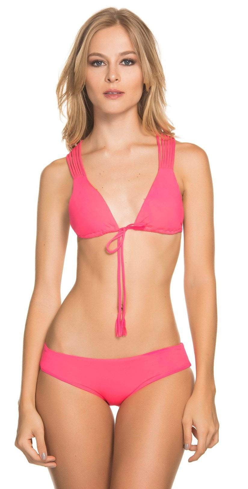  Dulzamara Russet Bikini Set In Pink