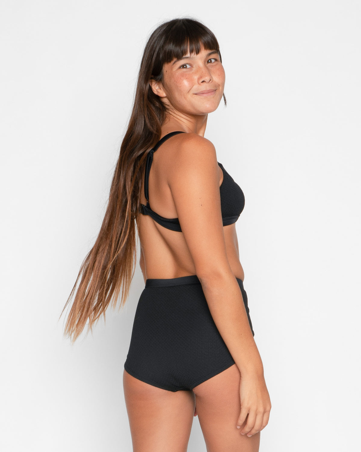  Flor Bikini Top - Jet