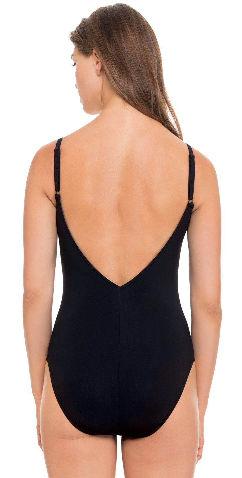  Profile By Gottex Hollywood One Piece Swimsuit In Black E854-2074-001